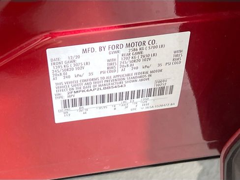 Used 2020 Ford Edge ST w/ Cold Weather Package image 31