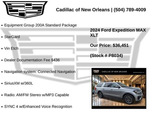 Used 2024 Ford Expedition Max XLT RWD image 7