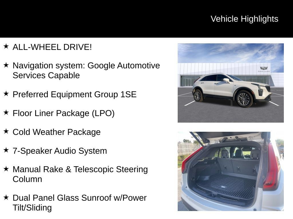 Certified 2024 Cadillac XT4 Premium Luxury w/ Cold Weather Package AWD/4WD image 10