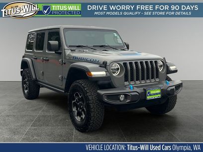 Used 2021 Jeep Wrangler Unlimited Rubicon 4xe w/ Cold Weather Group