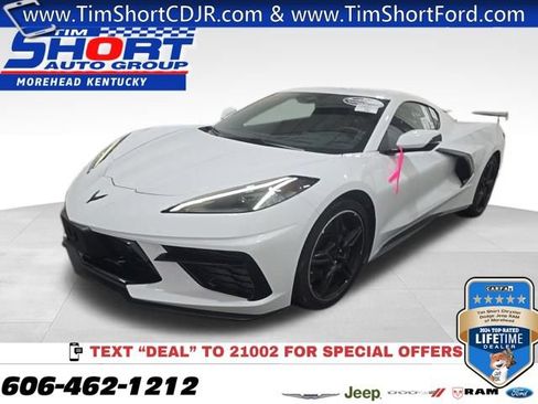 Used 2024 Chevrolet Corvette Stingray Preferred Cpe w/ Z51 Performance Package RWD image 1
