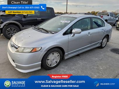 Used 2008 Honda Civic Hybrid Sedan