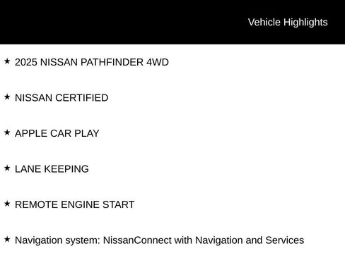 Certified 2025 Nissan Pathfinder SL AWD/4WD image 6