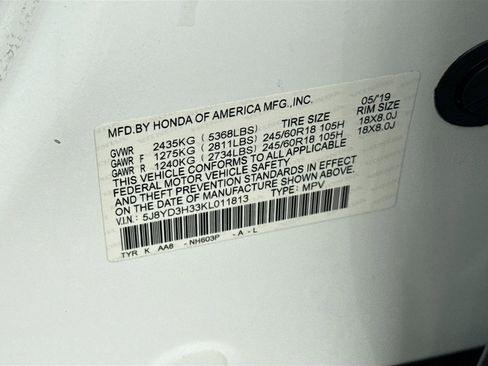 Used 2019 Acura MDX FWD image 44