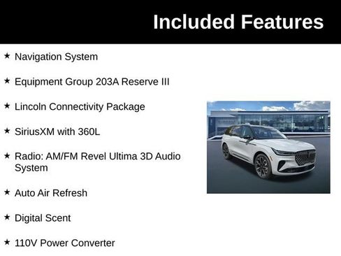 New 2026 Lincoln Nautilus Reserve AWD/4WD image 6