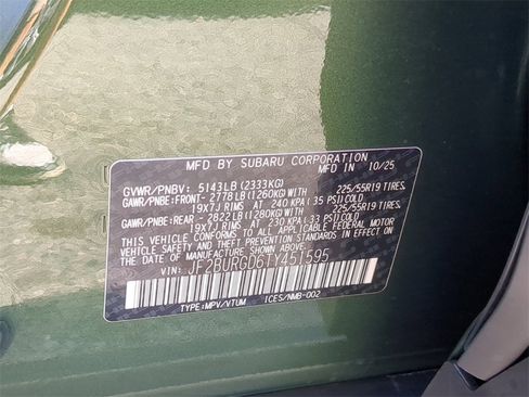 Certified 2026 Subaru Outback Limited XT image 33