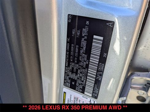 New 2026 Lexus RX 350 Premium w/ Convenience Package image 20