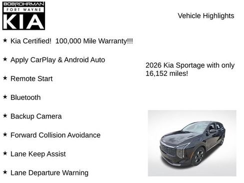 Certified 2026 Kia Sportage LX FWD image 7