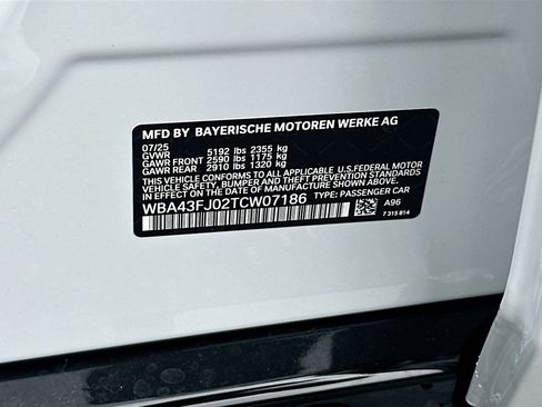 New 2026 BMW 530i w/ M Sport Package RWD image 28