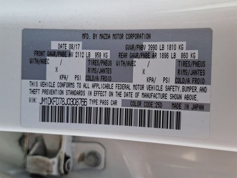 Used 2018 MAZDA CX-3 Grand Touring image 38