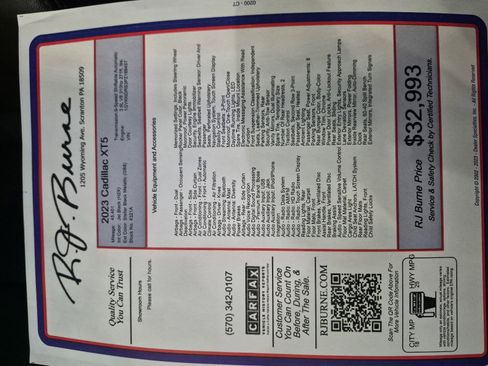 Certified 2023 Cadillac XT5 Premium Luxury AWD/4WD image 24