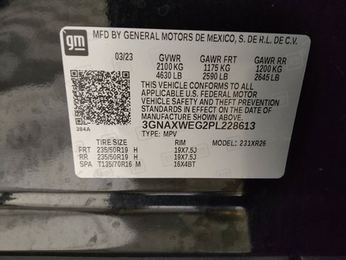 Used 2023 Chevrolet Equinox RS image 33