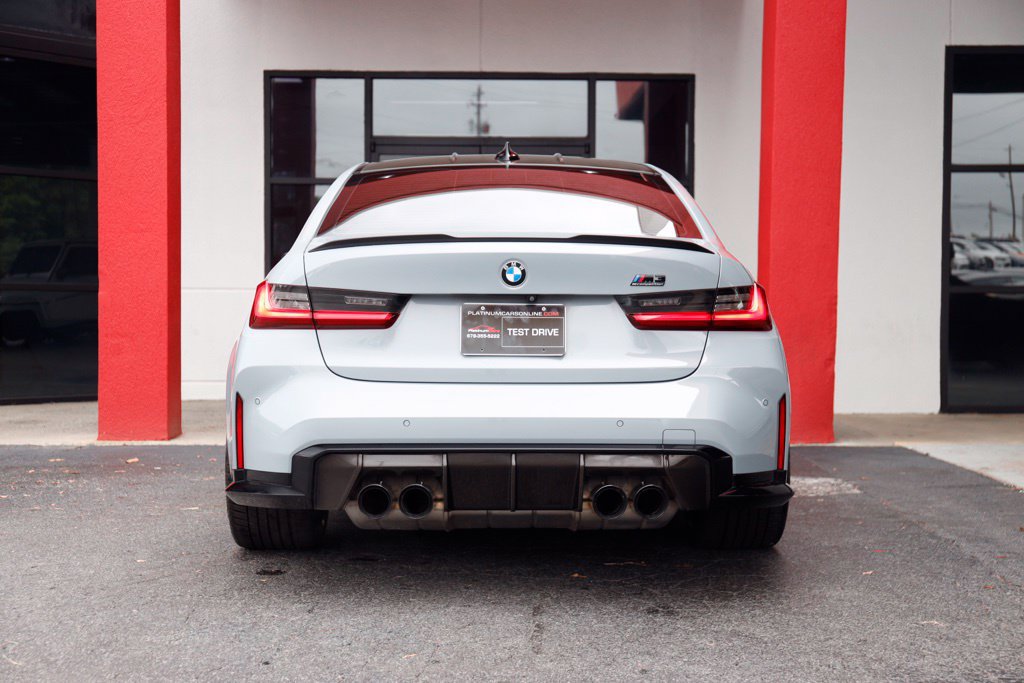 Used 2022 BMW M3 Competition w/ M Carbon Exterior Package RWD image 14