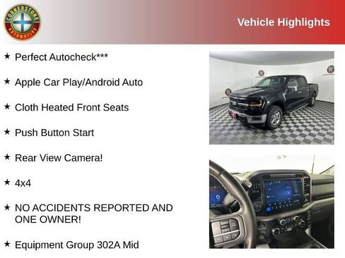 Certified 2024 Ford F150 XLT w/ Equipment Group 302A MID AWD/4WD image 2