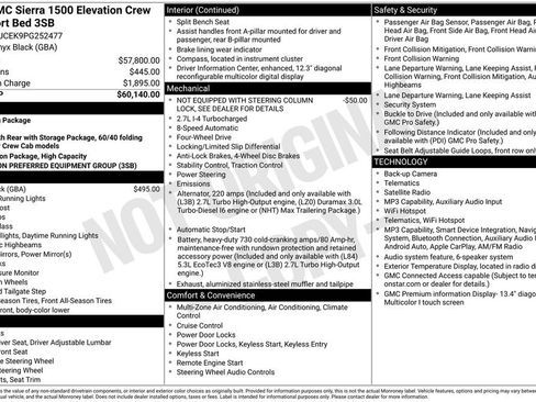 Used 2023 GMC Sierra 1500 Elevation AWD/4WD image 4