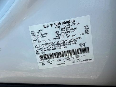 Used 2020 Ford Explorer XLT w/ Class III Trailer Tow Package AWD/4WD image 43