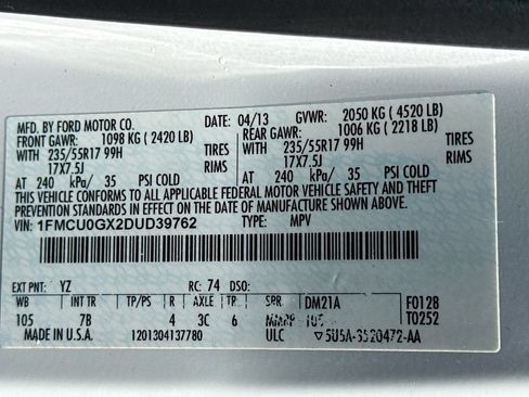 Used 2013 Ford Escape SE FWD image 35