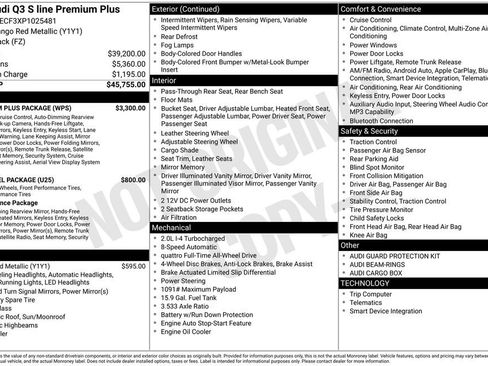 Used 2023 Audi Q3 2.0T Premium Plus w/ Premium Plus Package image 51
