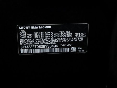 Certified 2025 BMW X6 M Competition w/ Executive Package AWD/4WD image 21