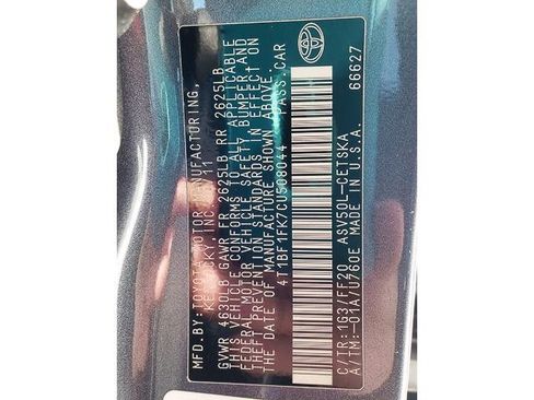 Used 2012 Toyota Camry SE image 12