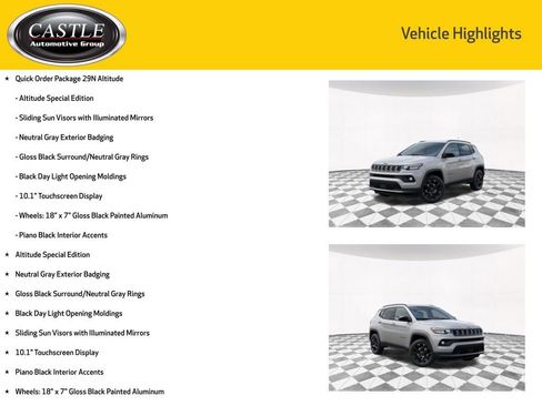 New 2026 Jeep Compass Latitude image 3