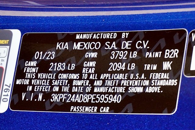 Used 2023 Kia Forte LXS w/ LXS Technology Package FWD image 14