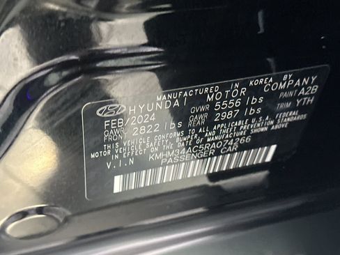 Certified 2024 Hyundai Ioniq 6 SEL AWD/4WD image 30