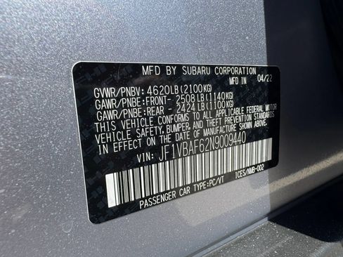 Used 2022 Subaru WRX Premium AWD/4WD image 42