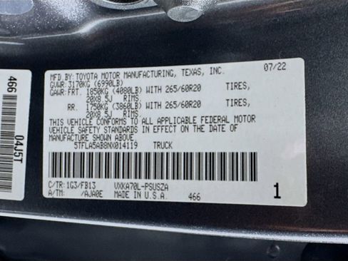 Used 2022 Toyota Tundra SR5 RWD image 34