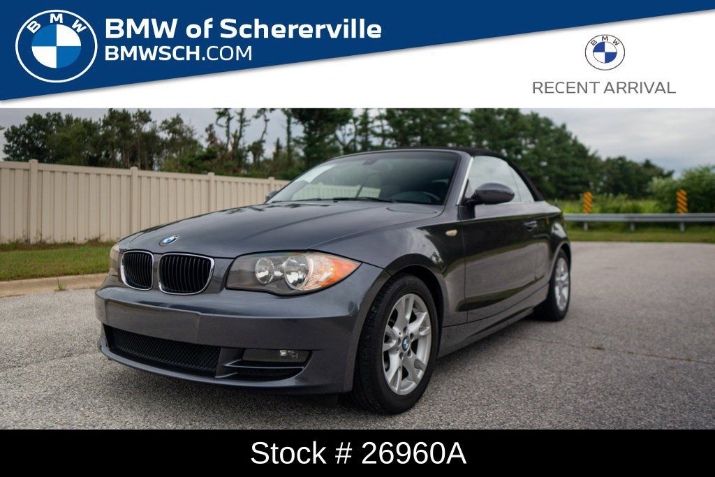 Used 2008 BMW 128i Convertible RWD image 1