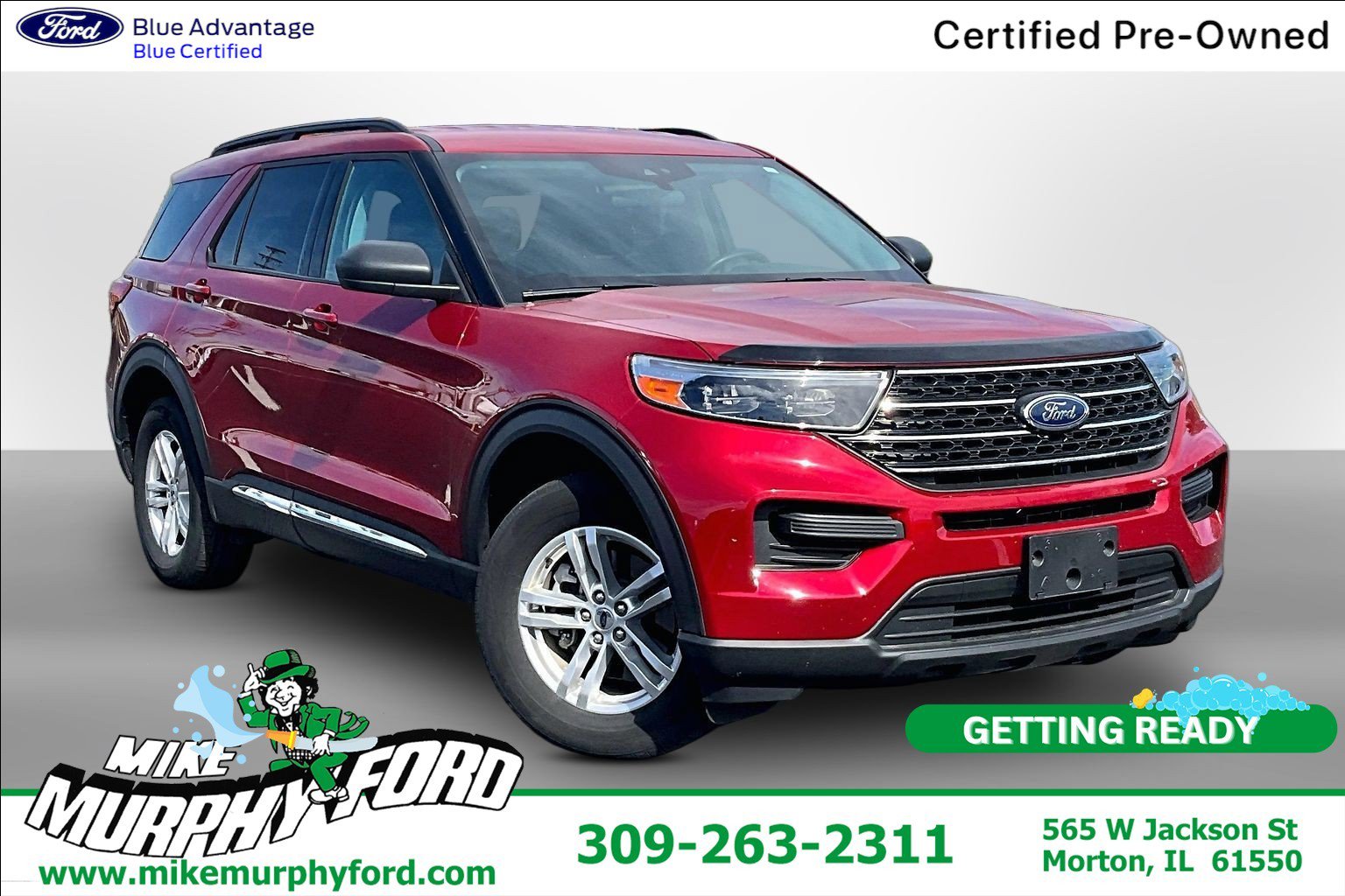Used 2023 Ford Explorer XLT w/ Class IV Trailer Tow Package AWD/4WD image 1