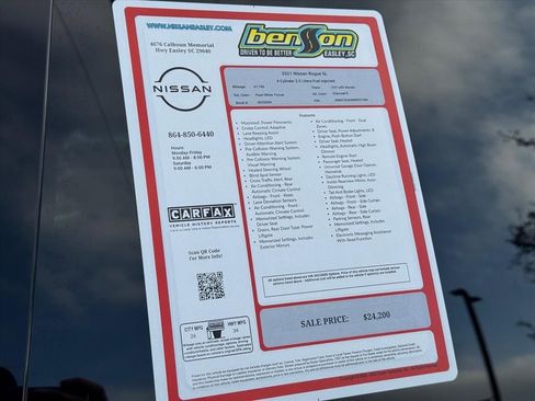 Certified 2021 Nissan Rogue SL w/ Premium Package image 26