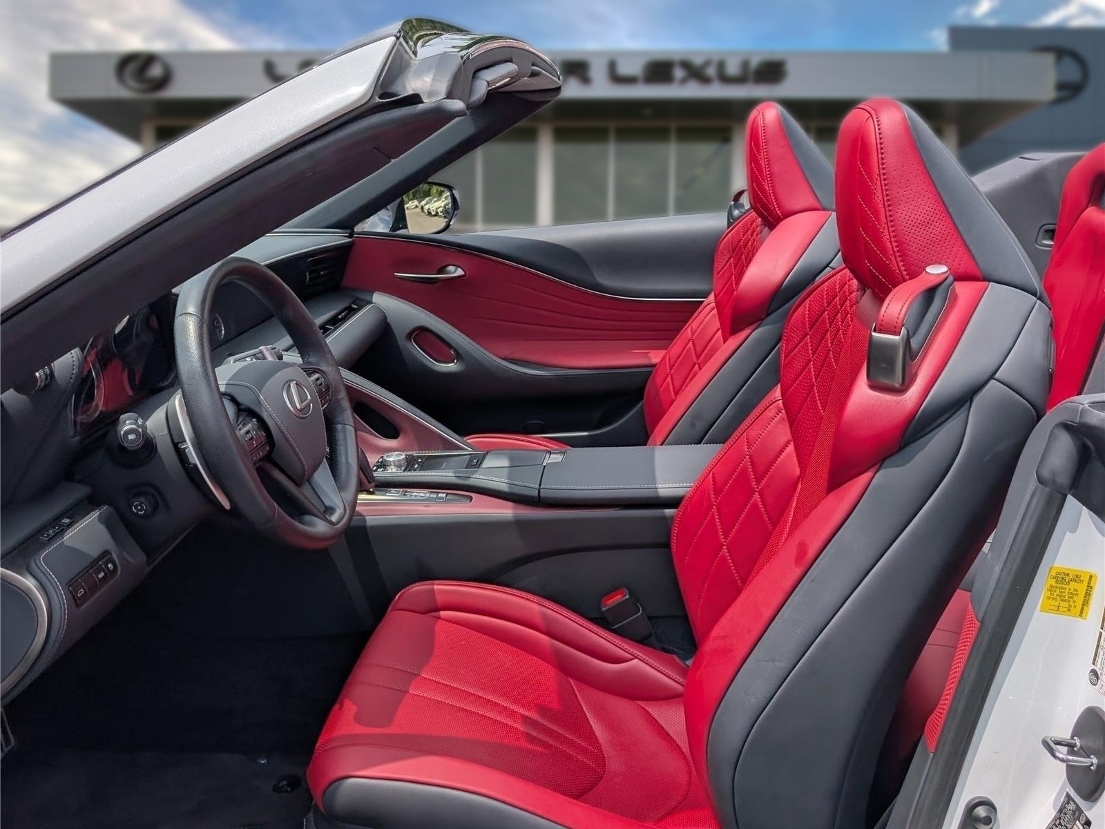 Certified 2021 Lexus LC 500 Convertible w/ Touring Package RWD image 14
