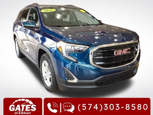 Used 2021 GMC Terrain SLE w/ Driver Convenience Package FWD image 1