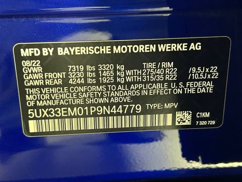 Used 2023 BMW X7 M60i w/ Executive Package AWD/4WD image 44