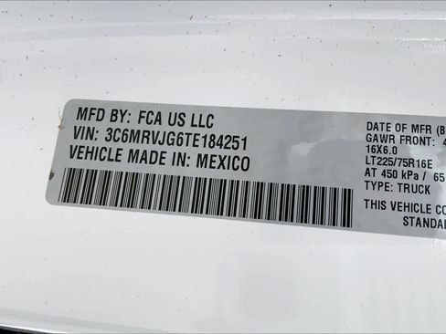 New 2026 RAM ProMaster 3500 image 18