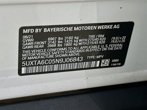 Certified 2022 BMW X5 xDrive45e image 32