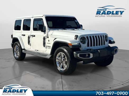 Used 2019 Jeep Wrangler Unlimited Sahara AWD/4WD image 1