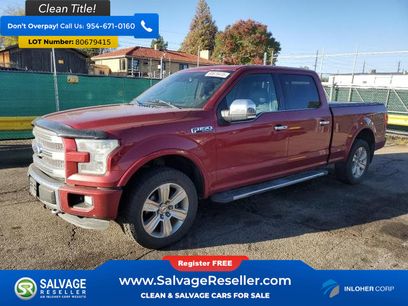 Used 2015 Ford F150 Platinum w/ Technology Package