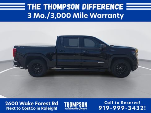Used 2024 GMC Sierra 1500 Elevation w/ LPO, Elevation Black Package AWD/4WD image 2