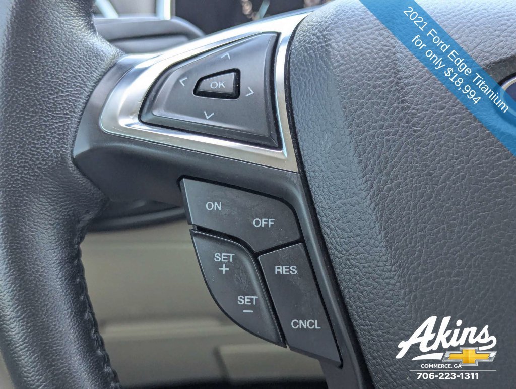 Used 2021 Ford Edge Titanium w/ Cargo Accessory Package FWD image 26