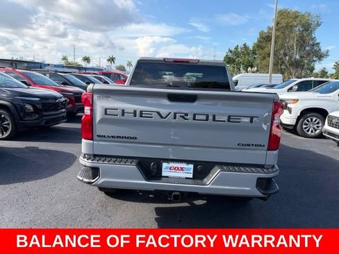 Certified 2025 Chevrolet Silverado 1500 Custom w/ Turbomax Blackout Package RWD image 5