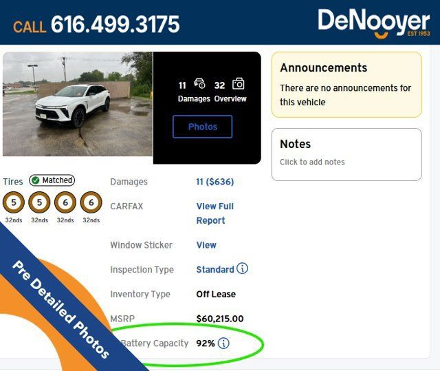 Used 2024 Chevrolet Blazer EV RS AWD/4WD image 6