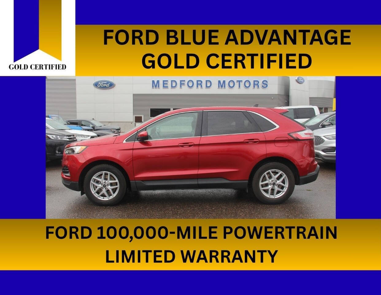 Used 2024 Ford Edge SEL AWD/4WD image 1