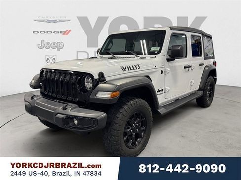 Used 2022 Jeep Wrangler Unlimited Sport image 1