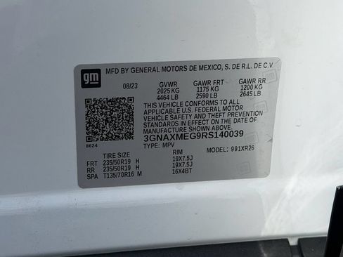 Used 2024 Chevrolet Equinox RS w/ RS Leather Package FWD image 22