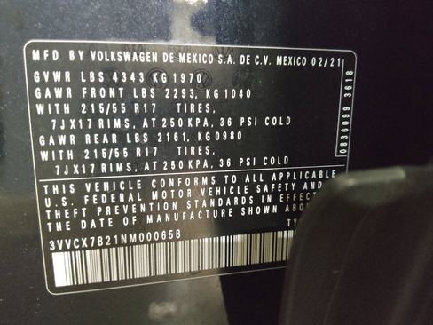 Used 2022 Volkswagen Taos S FWD image 33