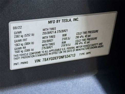 Used 2022 Tesla Model Y Performance AWD/4WD image 31