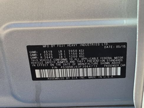 Used 2015 Subaru Legacy 2.5i Limited w/ Popular Package #4 AWD/4WD image 36