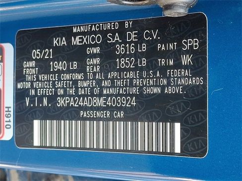 Used 2021 Kia Rio S image 25